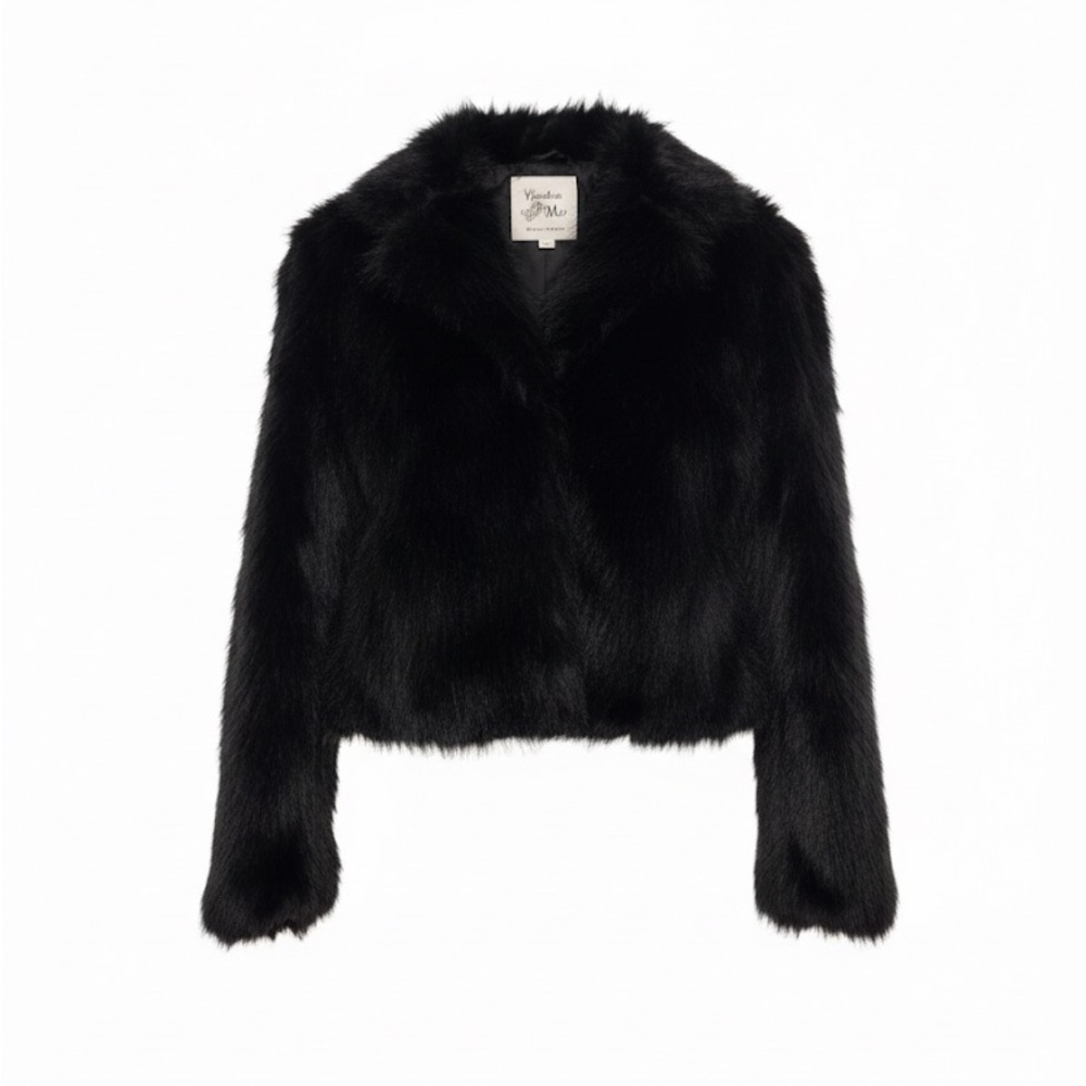 Maralyn & Me Black Teddy Jacket
